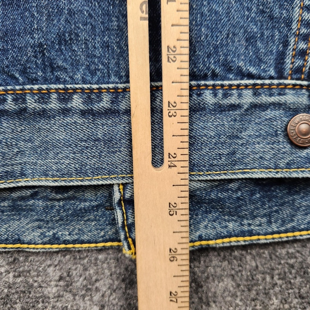 Levis Type 3 Sample Jacket Mens Medium Blue Cone Denim Trucker Pockets Classic - Picture 9 of 12